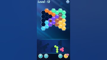 BLOCK! Hexa Puzzle! Professional Level 12 (Rotate) - Lösung Solution Walkthrough