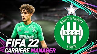 FIFA 22 | CARRIÈRE MANAGER SAINT-ETIENNE : LE CHAMPIONS PROJECT !