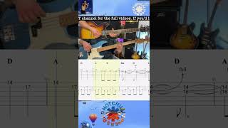 Californication - Red Hot Chili Peppers - Guitar & Bass Lesson - Rolling Tab - Demonstration