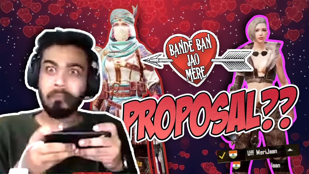 A Girl PROPOSED me on STREAM 😳 || PUBG MOBILE || 8bit MAMBA