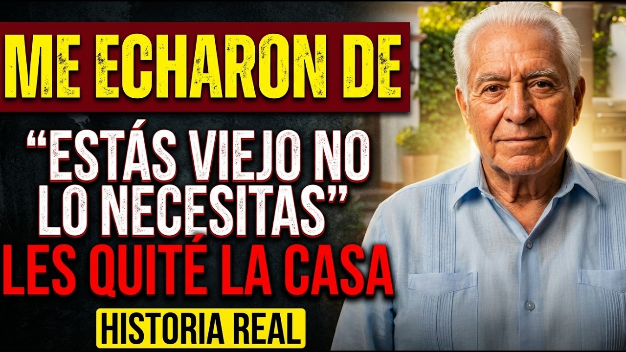 PAPÁ, YA ESTÁS VIEJO, NO LO QUIERES   LA FRASE QUE CAMBIÓ MI VIDA A LOS 71 AÑOS