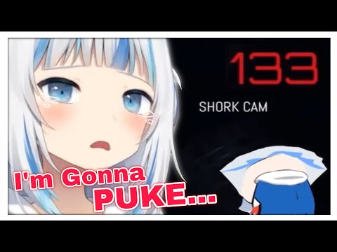 Gura almost PUKE