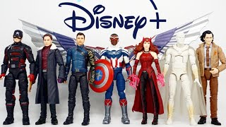 Marvel Legends MCU Disney Plus Wave 1 BAF Captain America Super Quick Overview!