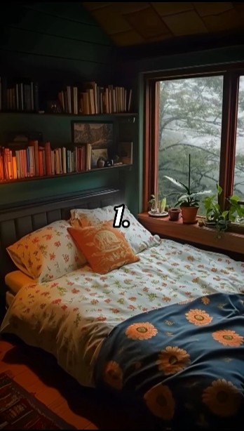 which bedroom do you choose #aesthetic #bedroomdecor #sleep #home #relaxing