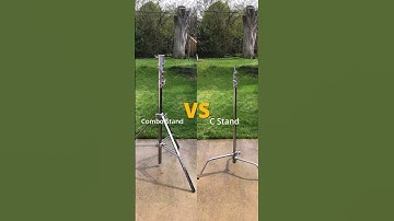 C-Stand VS Combo Stand!? Which one do you choose🤷? Film Gear Comparison #filmmaker #light #review