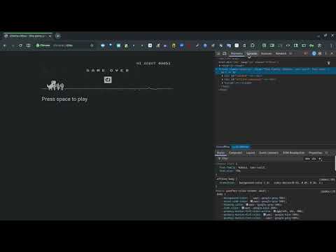 Hack Google Chrome Dino Game For Unlimited Score