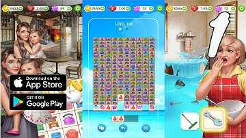Makeover Tile: Happy Zen Match Gameplay Walkthrough Part 1 (Android, IOS)