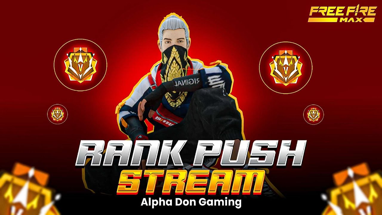 GrandMaster Rank Push - Free Fire India Live Telugu - Telugu Gaming ...