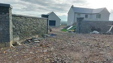 limestone caps on liscannor stone