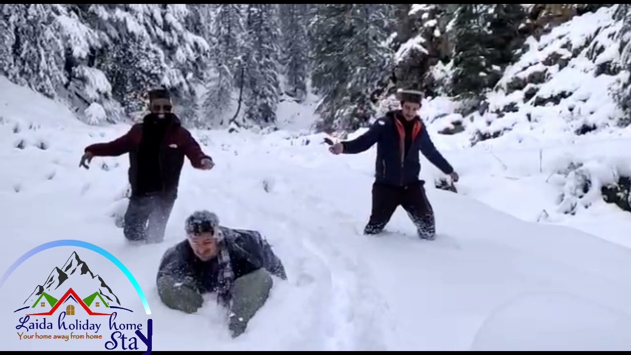 2. Snow Fall I Laida Holiday Home Stay I Laida Village  I Kullu I Himachal Pradesh