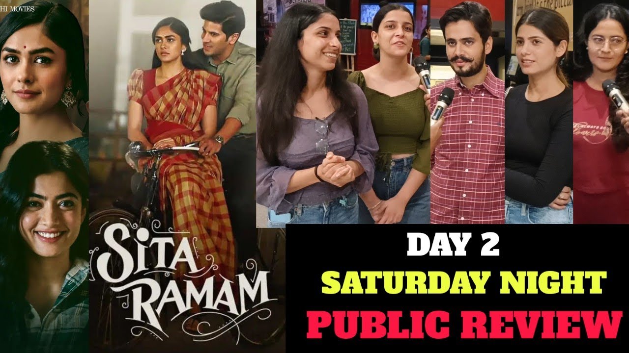 Sita Ramam Day 2 Night Show Public Review Sita Ramam Public Reaction