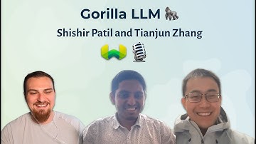 Shishir Patil and Tianjun Zhang on Gorilla - Weaviate Podcast #64!