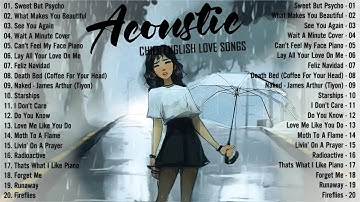 Soft Chill Music 2025 🌻 New Acoustic Love Songs Cover 🌻 Relaxing English Acoustic Hits of the Year