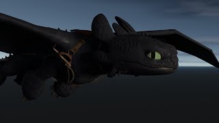 New Toothless saddle!