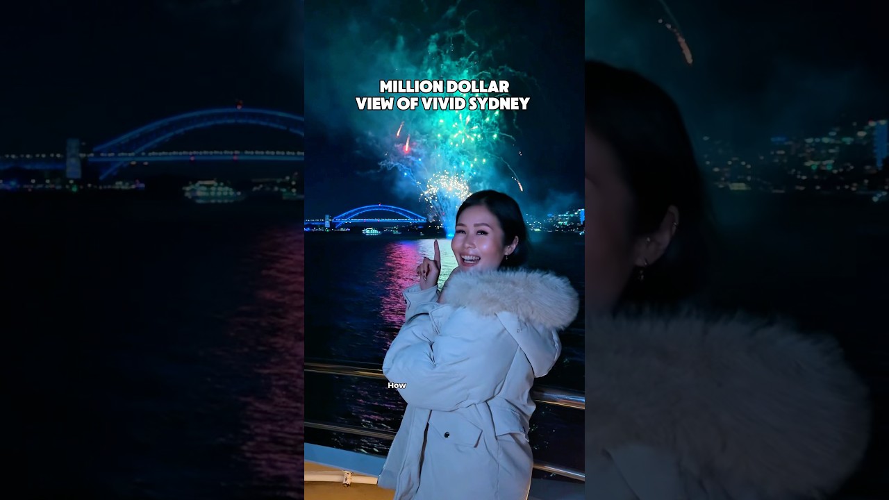 Million dollar view of Vivid Sydney from this special cruise via experienceoz.com.au