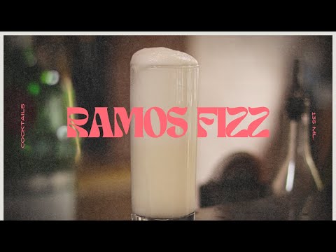 COMMENT FAIRE UN RAMOS GIN FIZZ !! UN COCKTAIL AVEC DE L'OEUF ET DE LA CRÈME !