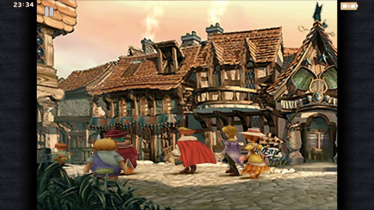 Final Fantasy IX First 50 minutes Gameplay Iphone 7 Plus iOS 10 - YouTube