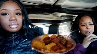 Cousins Seafood boil Lunch Date ! #Carchat