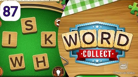 Word Collect Game Level - 87 Walkthrough | Helene Gaming