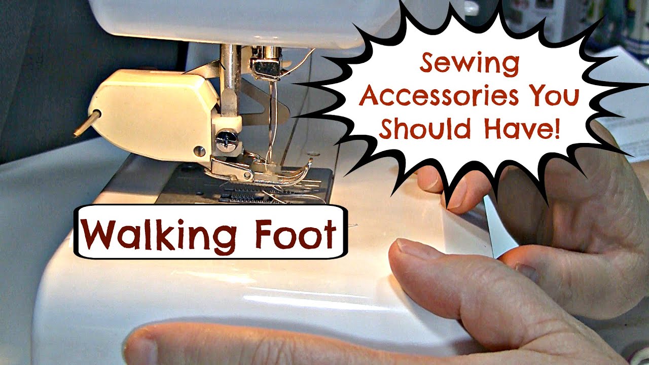 When to Use a Walking Foot Attachment