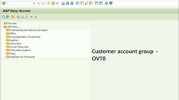 Create Customer account group in SAP SD  -  SAP MM  ||  Video 2