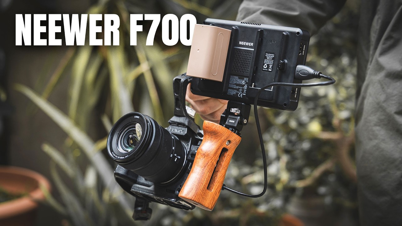Neewer F700: the 7-inch monitor with the best price/brightness