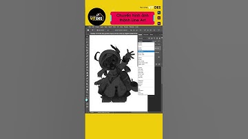 Chuyển hình ảnh thành Line Art #shorts