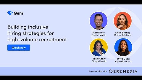 Building Inclusive Hiring Strategies for High Volume Recruitment