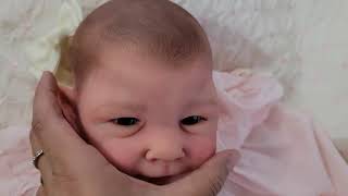 How to Apply 'Human Lashes' on a Reborn Doll| Jackie Ortiz