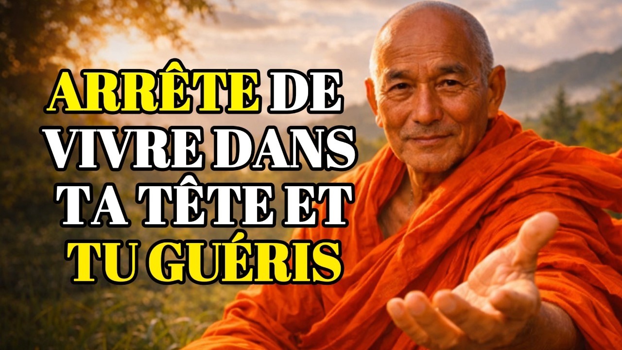 LE MOMENT OÙ TU ACCEPTES DE NE PLUS VIVRE DANS TA TÊTE… TU GUÉRIS | SAGESSE BOUDDHISTE