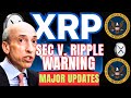 XRP RIPPLE NEWS: RIPPLE AND SEC Continue BATTLE (INVESTORS LISTEN) | HOOD IN TROUBLE