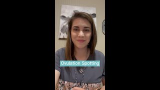 How long is it normal to spot during ovulation?