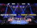SIARAN TINJU DUNIA HARI INI🥊🥊16 Jan 2026 STRODE(USA) vs LAMANNA(USA) |Boxing Live Today