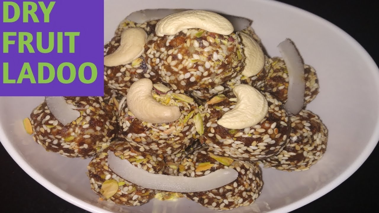 Dry Fruits Ladoo Recipe Protein Ladoo Weight loss ladoo YouTube