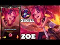 Wild Rift Zoe - Mythmaker Zoe Skin Gameplay Rank Challenger