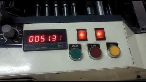 AUTOMATIC ENVELOPE WINDOW FILM PASTING-PATCHING MACHINE #envelopemaking #pastingmachine #automatic