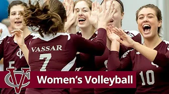 Vassar Women's Volleyball team video 2019-2020 thumbnail