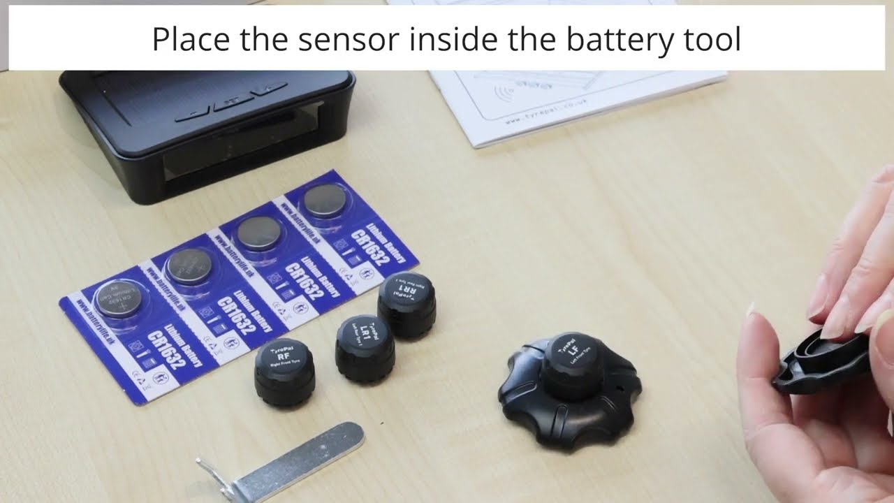 TPMS Set-up Guide - Solar Colour Pro with TCSO external sensors
