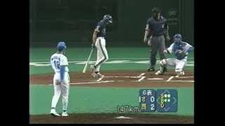 1999 松坂大輔 9 VS イチロー　３三振　初対決