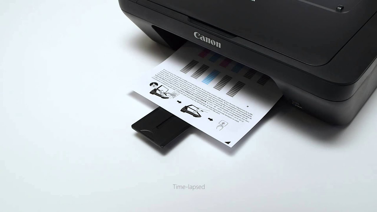 Canon Pixma Mg29 Cableless Setup With A Windows Computer Youtube