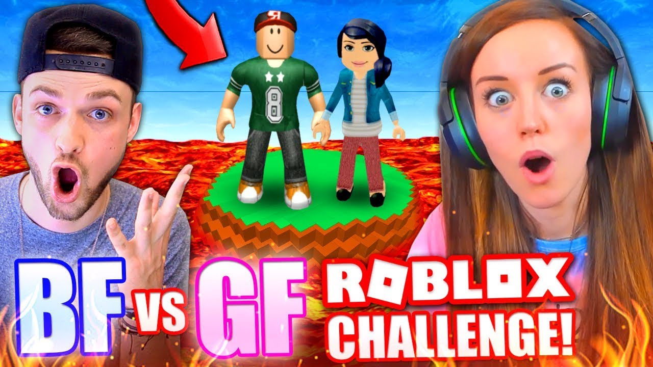 Boyfriend Vs Girlfriend Survival Challenge Roblox Youtube - youtube roblox girl ally kelly