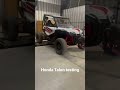 Honda talon testing
