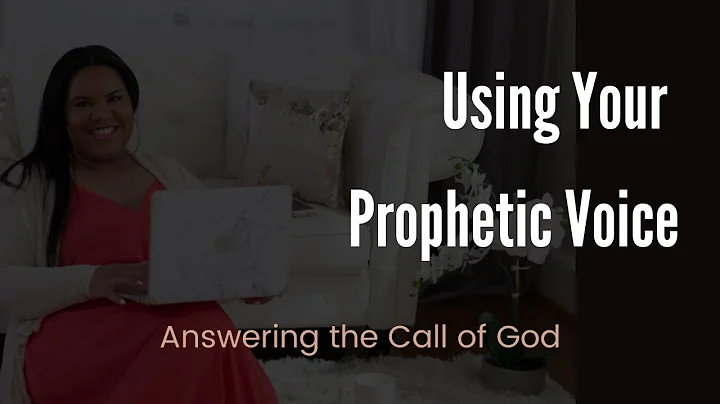 Using Your Prophetic Voice |  Prophetess Deborah's...