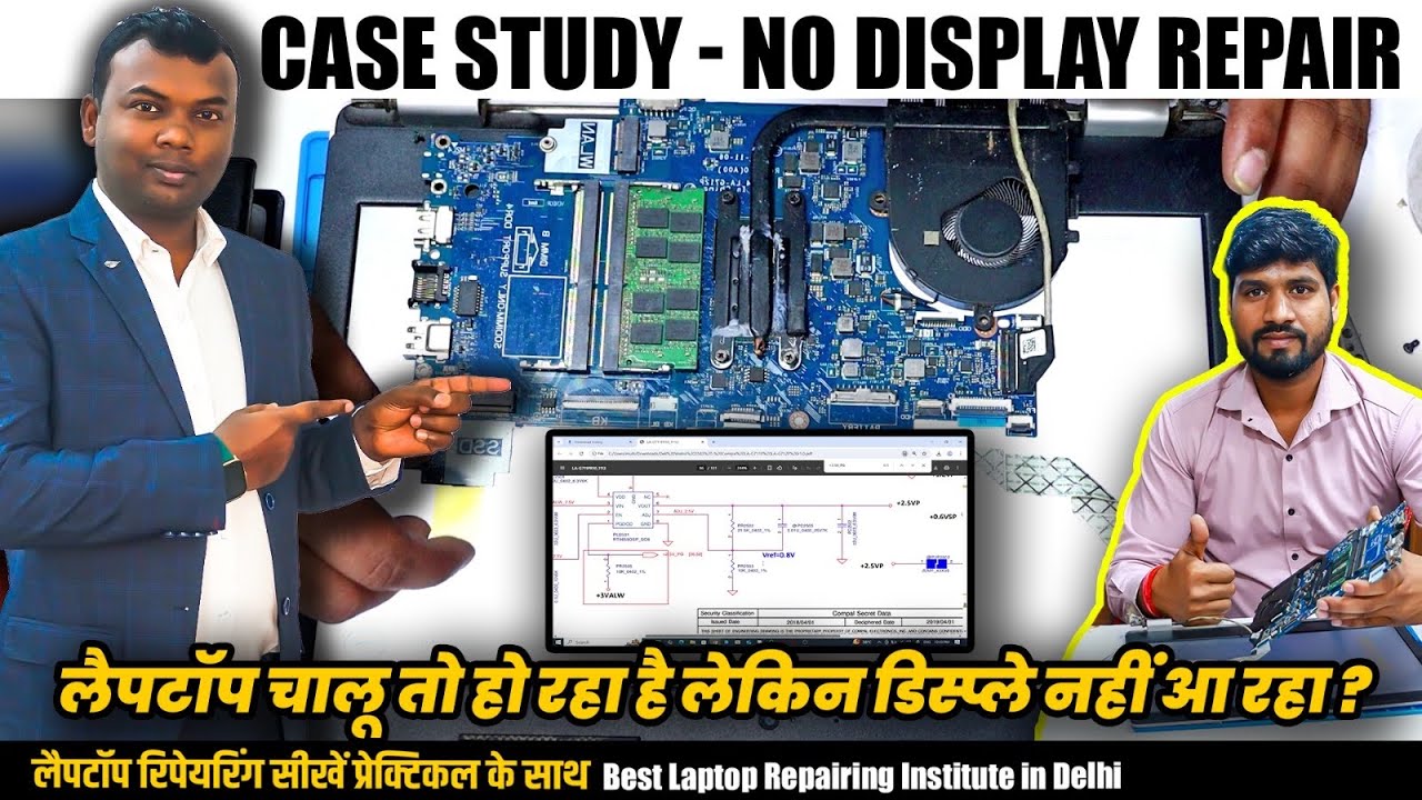 Laptop No Display Repair | How to Repair Laptop Motherboard Step By ...