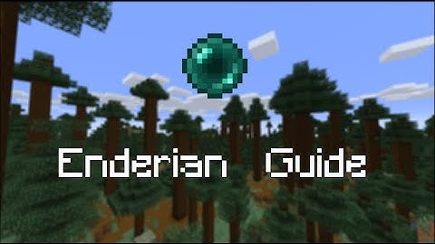 Minecraft Origins mod: Enderian Guide