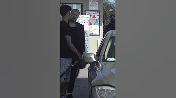 Russian Mafia Stares at People, Then Pays For Their Gas