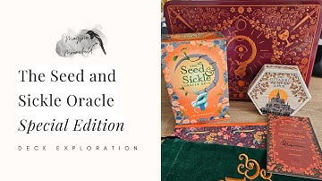 The Seed and Sickle Oracle Deck – Special Limited Edition - by Fez Inkwight and Liminal 11