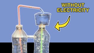 Make a Non-Stop Water Fountain Without Electricity | Heron's Fountain | DIY