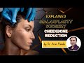 Cheek bone reduction surgery in India.