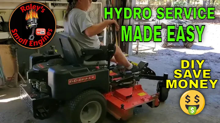 Gravely Zero Turn Hydraulic Service DIY Made Easy, Includes Replacing the filters.